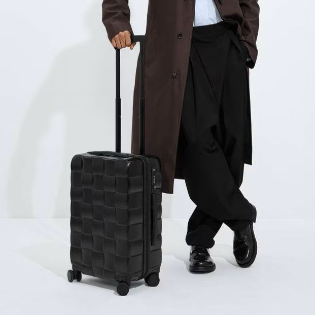 Seaweed 3D Intreccio Polycarbonate Carry On Luggage